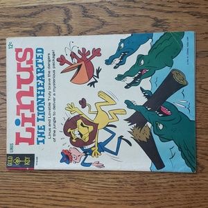Vintage 60s Linus The Lionhearted No. 1 Gold Key Comics Comic Book